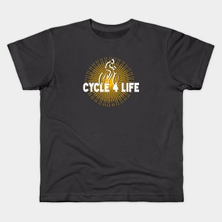 Cycle 4 Life Kids T-Shirt